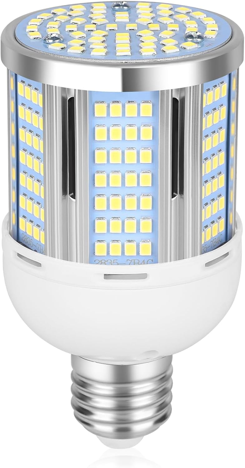 30W LED Corn Light Bulb, 5000K Daylight White, E26/E27 Base, 3000 Lumens