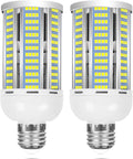 50W LED Corn Bulb, 6000 Lumens 6000K Daylight, E26/E27 Base