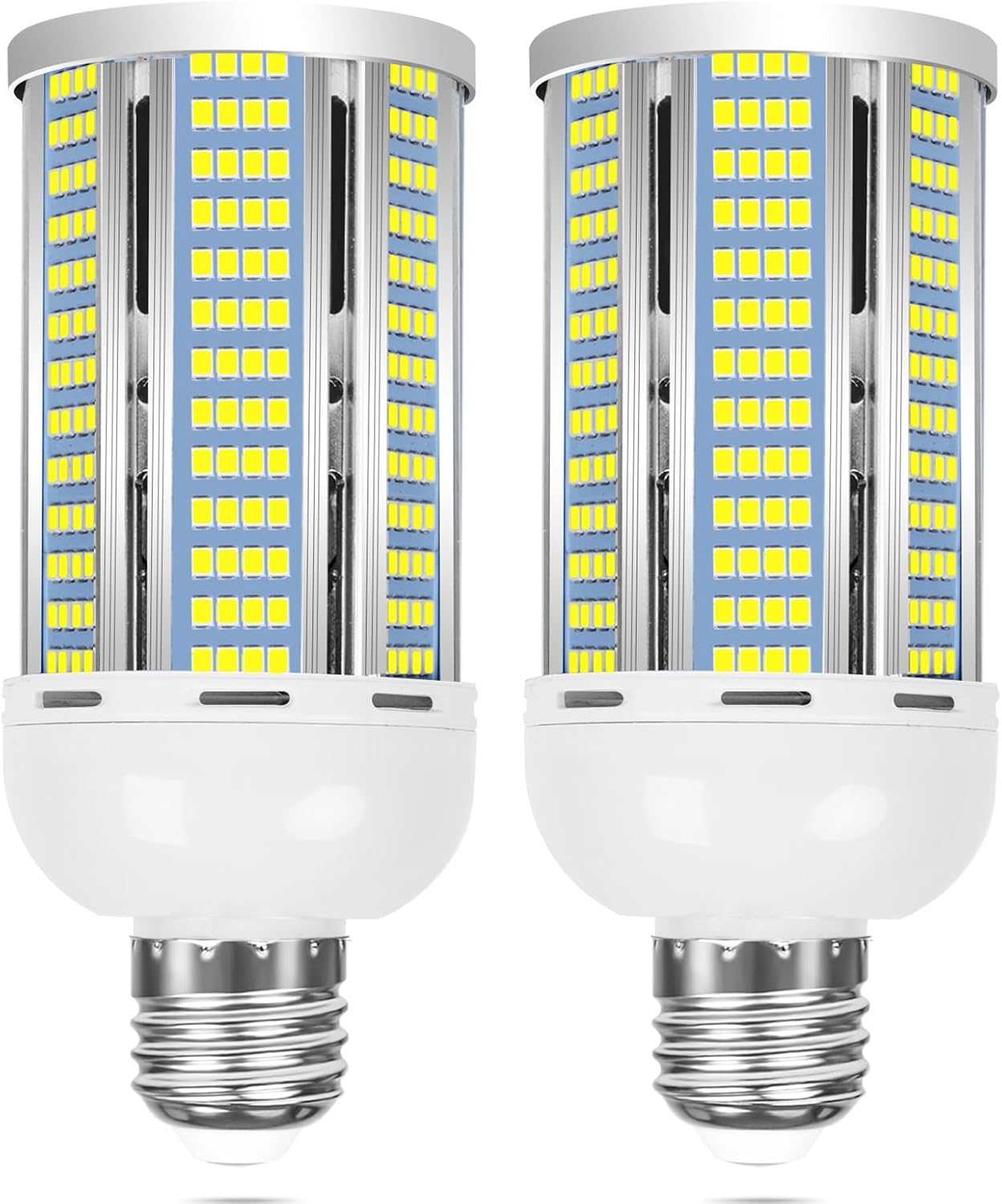 50W LED Corn Bulb, 6000 Lumens 6000K Daylight, E26/E27 Base