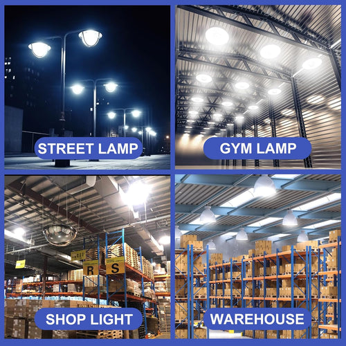 120W LED Corn Bulb, 14400 Lumens 5000K Daylight White, E26/E39 Base